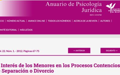 Interés de los Menores en los Procesos Contenciosos